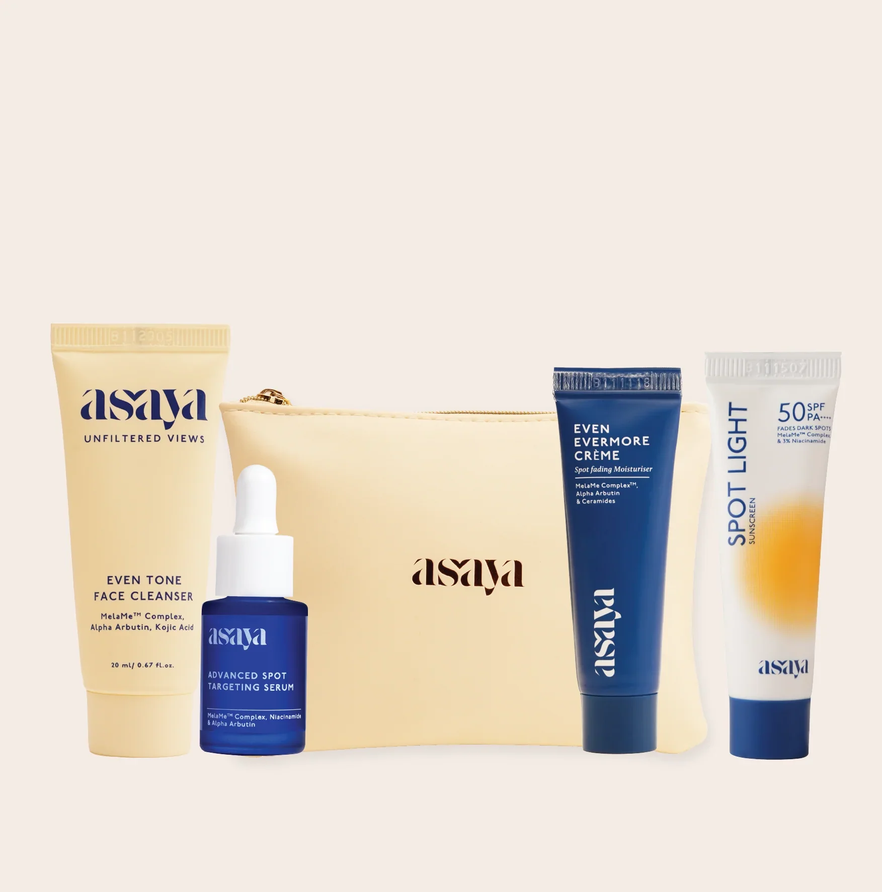 🎁 Travel Kit (4 minis + Pouch)