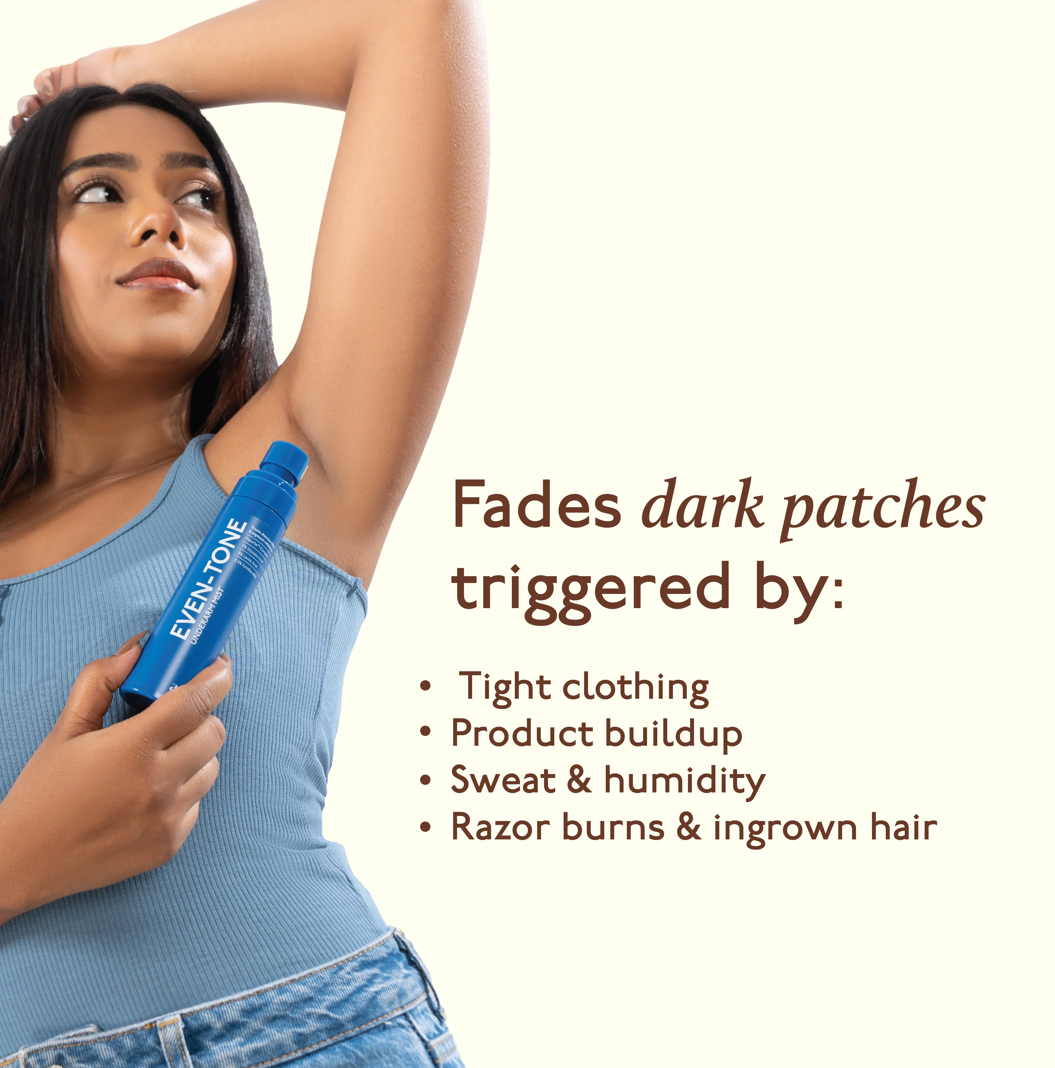 Even Tone Underarm Mist - Dark Patches and Odour Control Spray - Image 7