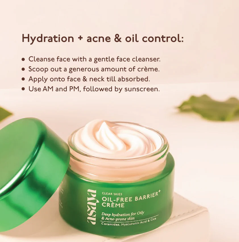 Oil-Free Barrier+ Crème - Barrier Repair & Hydrating Moisturizer for Oily & Acne Prone Skin - Image 8